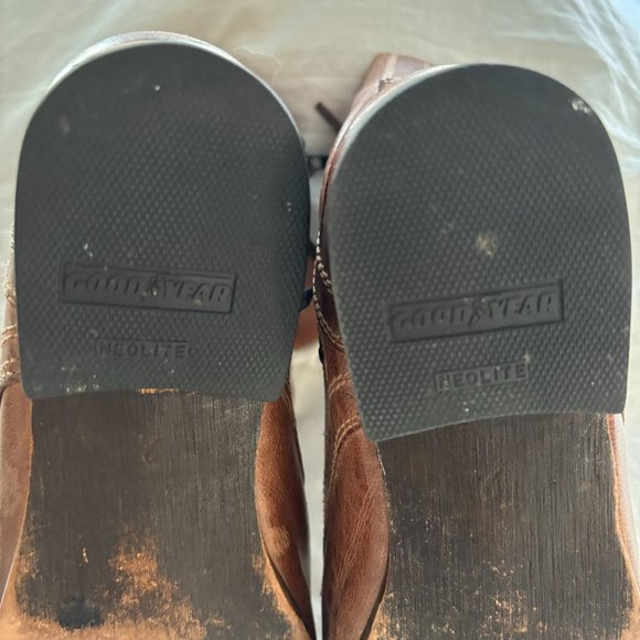 Woman's Skechers -Starship Side Zip Leather Combat Boots Size 9 Very Comfortable - Picture 10 of 14